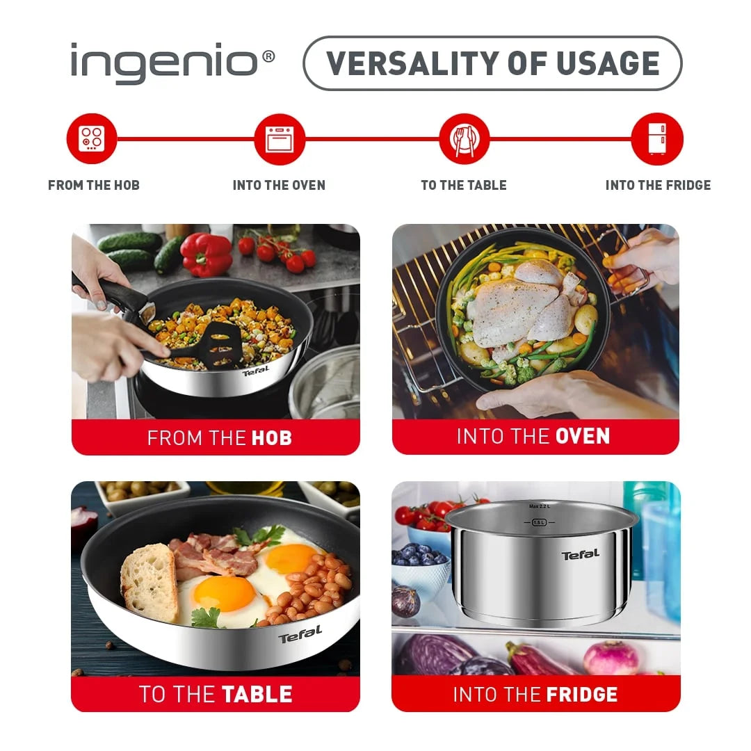 Tefal Ingenio Emotion Frypan 28cm