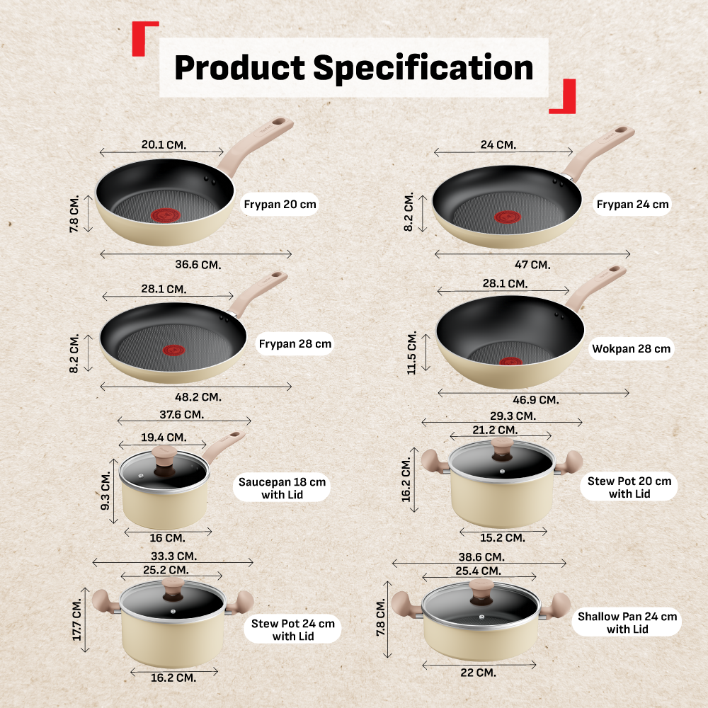 Tefal Cookware Daisy Stewpot 24cm