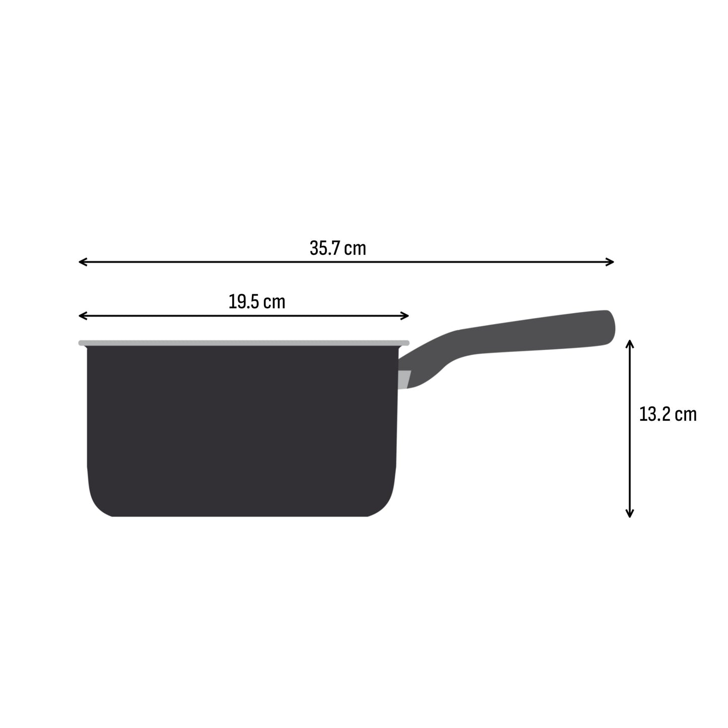 Tefal Excellence Fusion Saucepan 18cm w/Lid