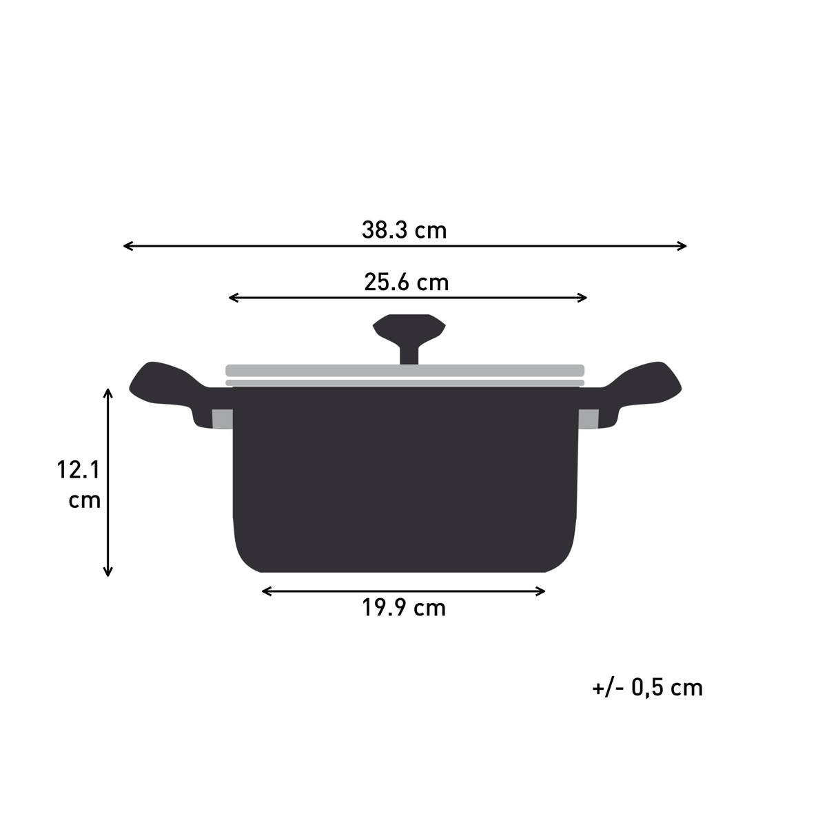 Tefal Starter 6pcs Set (SP16cm + STW20cm + STW24cm w/lid )