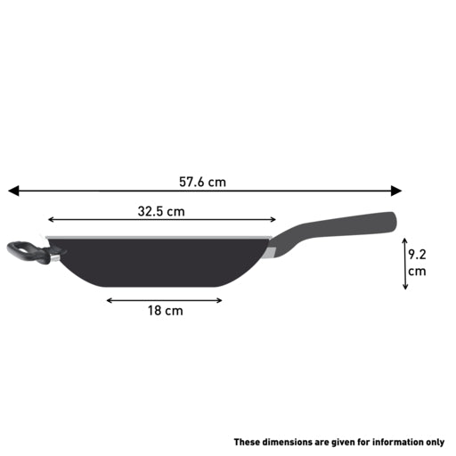 Tefal Cookware Light & Clean Wokpan 32cm W/Lid