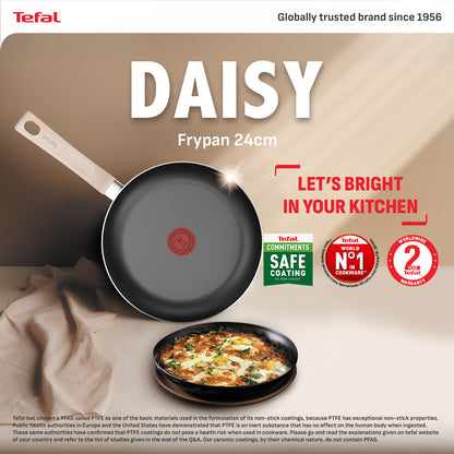 Tefal Cookware Daisy Frypan 24cm