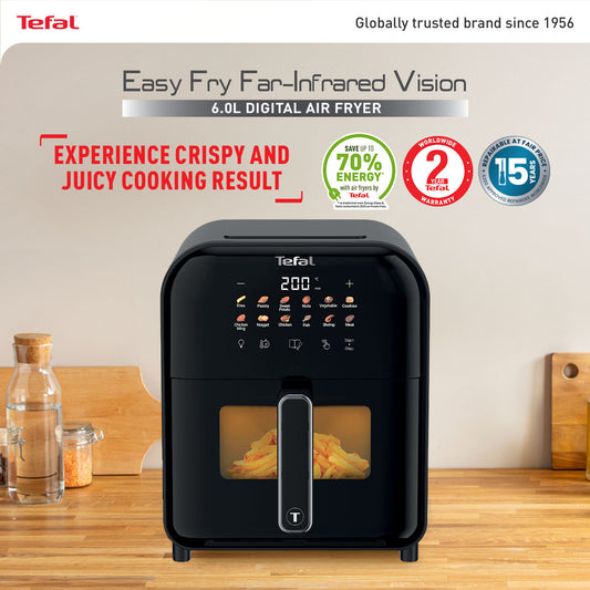 Tefal Easy Fry Far Infrared Vision 6.0L