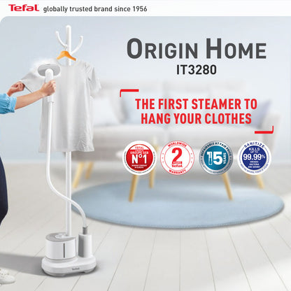 Tefal Origin Home Clothes Steamer IT3280