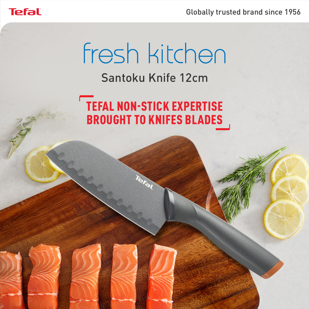 Tefal Fresh Kitchen Santoku Knife 12cm