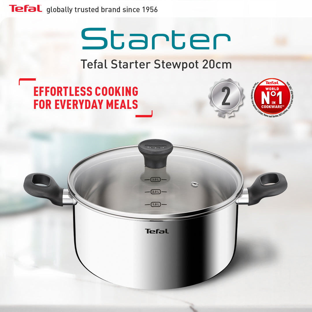 Tefal Starter Stewpot 24cm w/lid