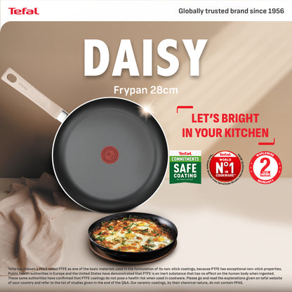 Tefal Cookware Daisy Frypan 28cm