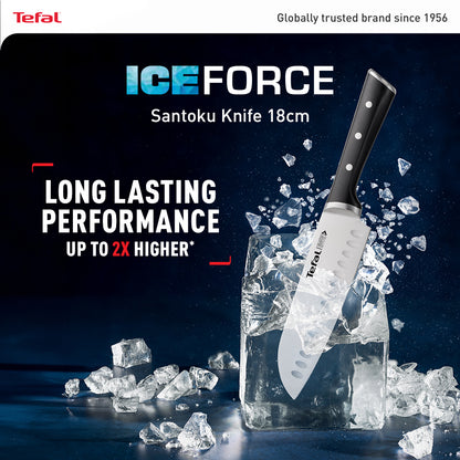 Tefal Ice Force Santoku Knife 18cm