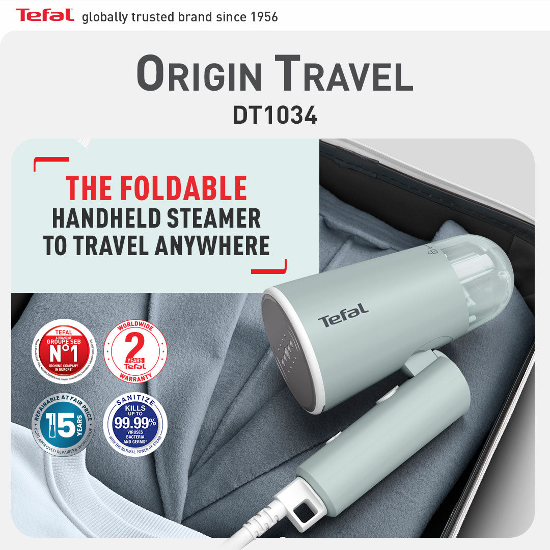 Tefal Origin Travel Handheld Steamer DT1034