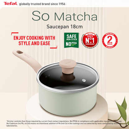 Tefal So Matcha Saucepan 18cm