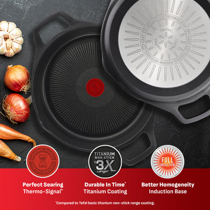 Tefal Robusto Shallow Pot 28cm