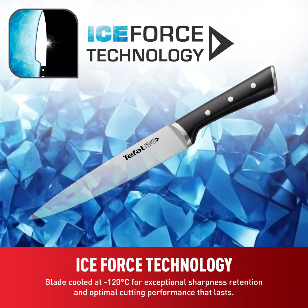 Tefal Ice Force Slicing Knife 20cm