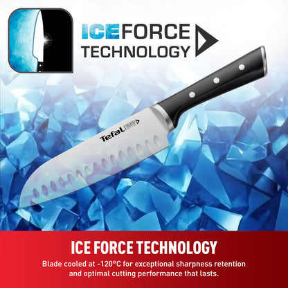 Tefal Ice Force Santoku Knife 18cm