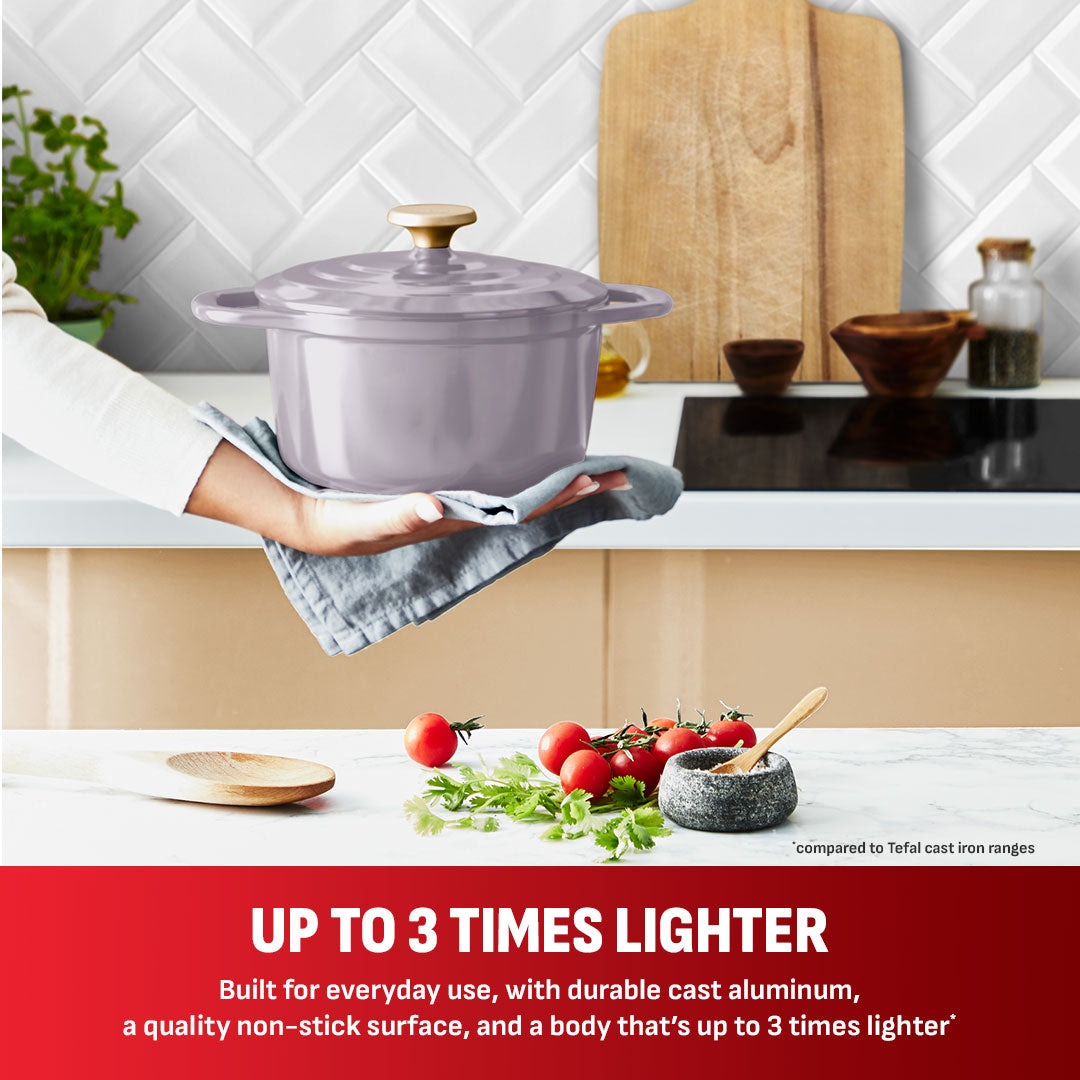 Tefal Air Stewpot 20cm W/Lid (Grey)