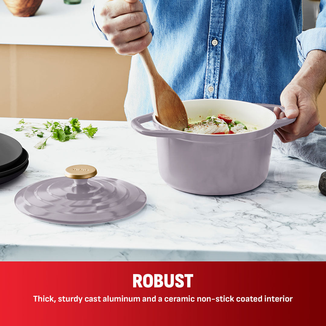 Tefal Air Stewpot 20cm W/Lid (Grey)
