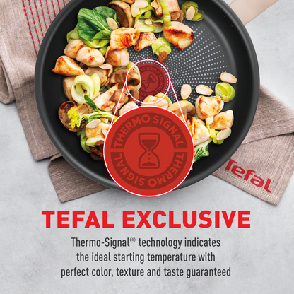 Tefal So Matcha Non-Stick Cookware Set  4-Piece Set with Lids