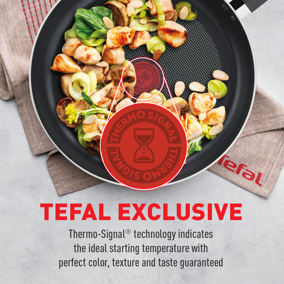 Tefal Day By Day Wokpan with lid 32cm