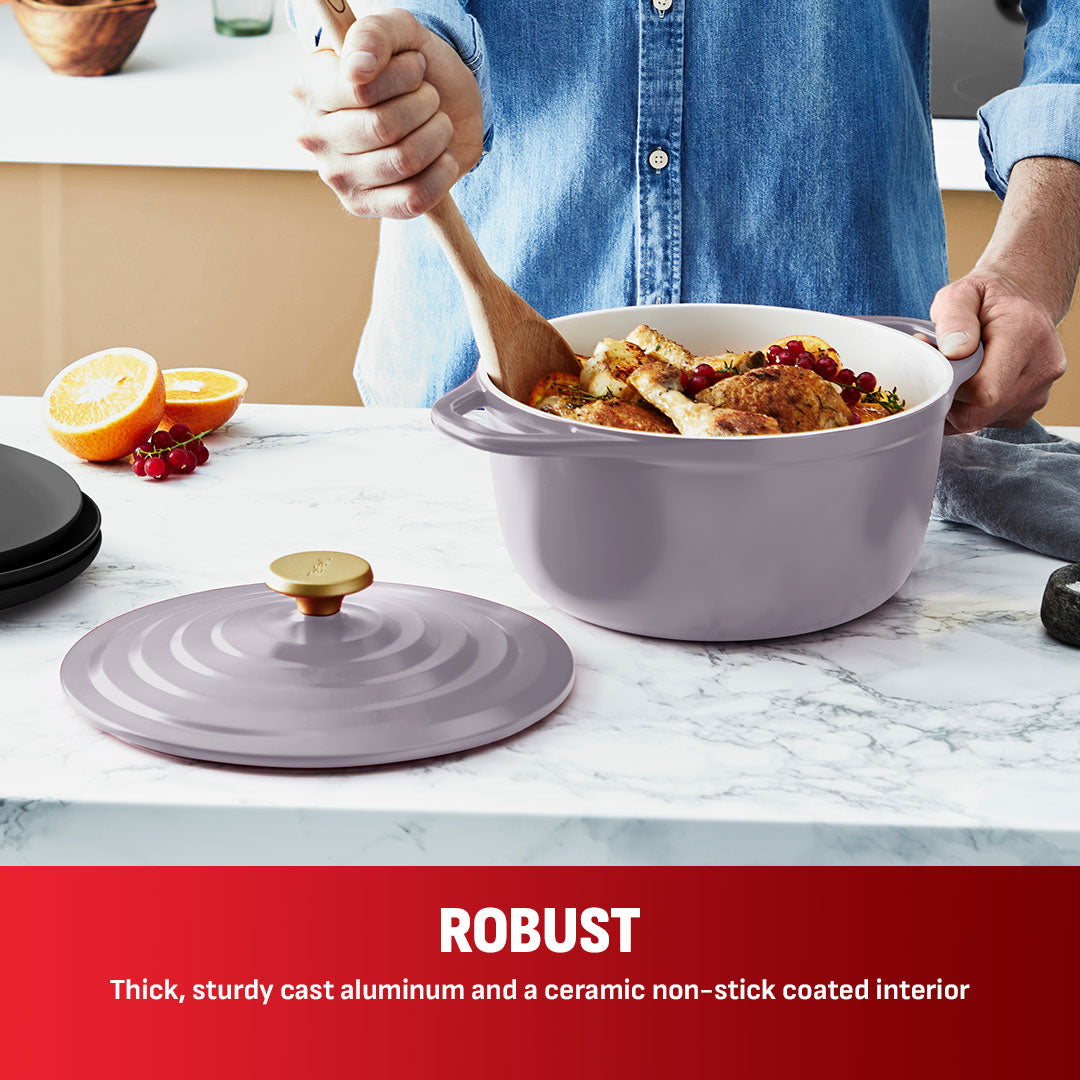 Tefal Air Stewpot 24cm W/Lid (Grey)