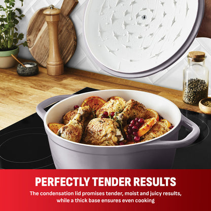 Tefal Air Stewpot 24cm W/Lid (Grey)