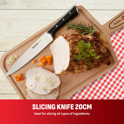 Tefal Ice Force 3 Pc Set (Slicing + Santoku + Utility)