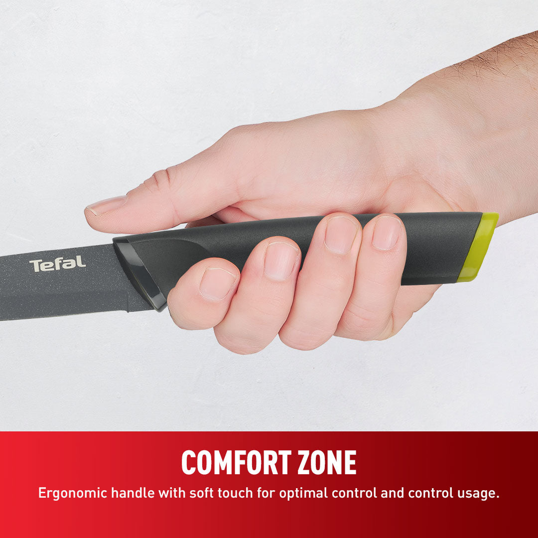 Tefal Fresh Kitchen Utility Knife+Cover 12cm