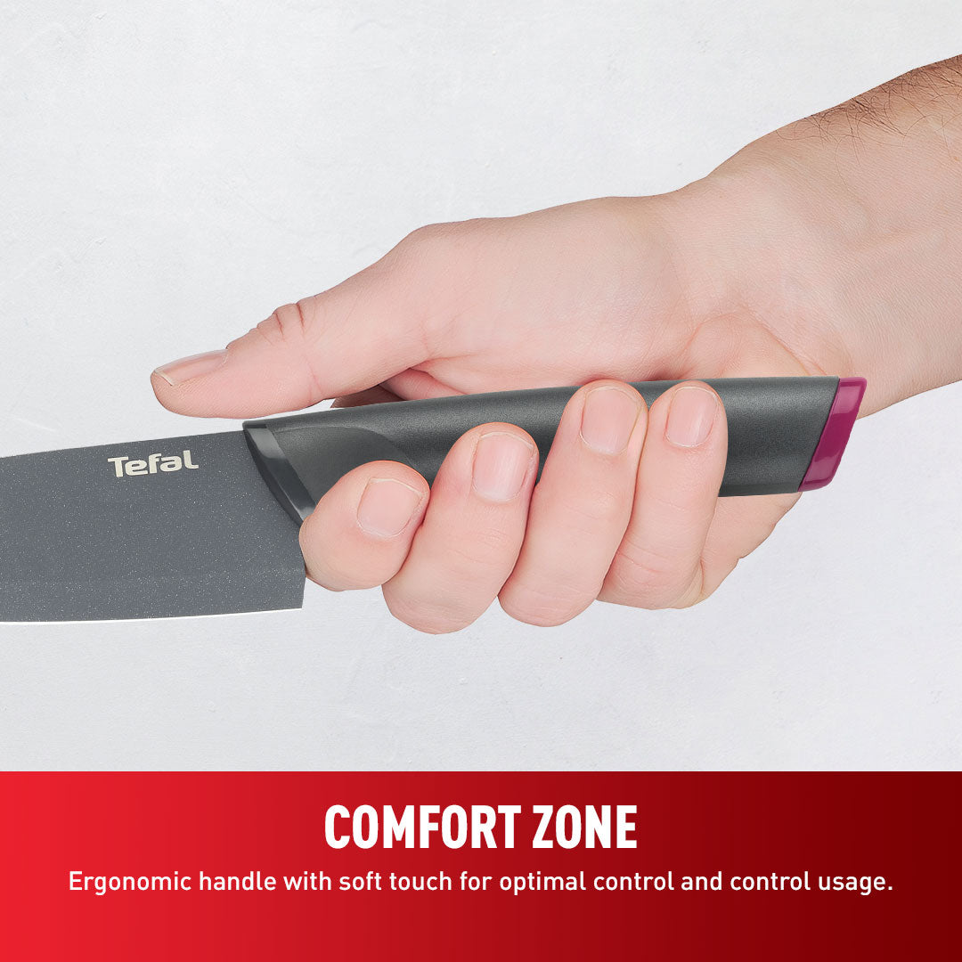 Tefal Fresh Kitchen 2-piece Set (Chef Knife 15cm + Paring Knife 9cm)