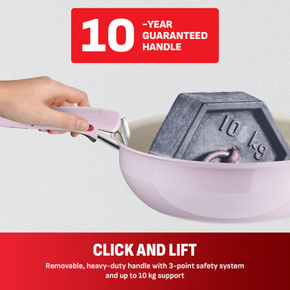 Tefal Ingenio Serenity 4pcs Set (Pink Clay)