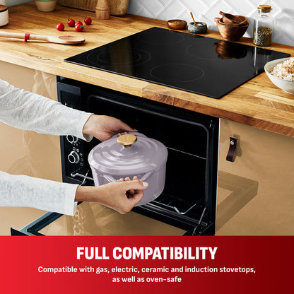 Tefal Air Stewpot 20cm W/Lid (Grey)