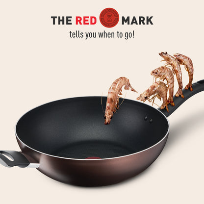Tefal Day By Day Wokpan with lid 32cm