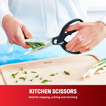 Tefal Ice Force 5 Pc Set (Chef + Utility + Paring + Scissors + Block)