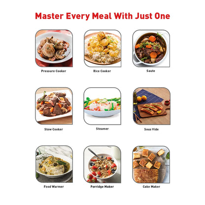 Tefal Home Chef Smart Multicooker + Inner Pot CY601D + XA622D