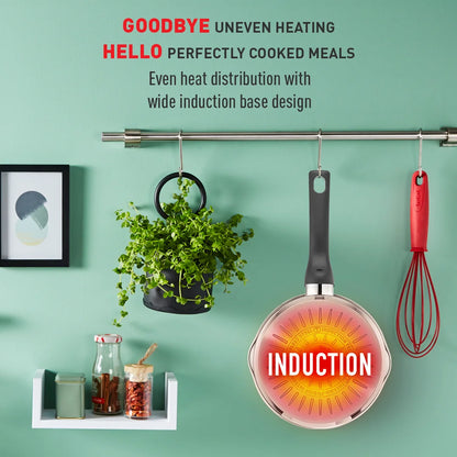 Tefal Cook & Clip 6-Piece Set (SCP16/w lid + STW20/w lid + STW24/w lid)