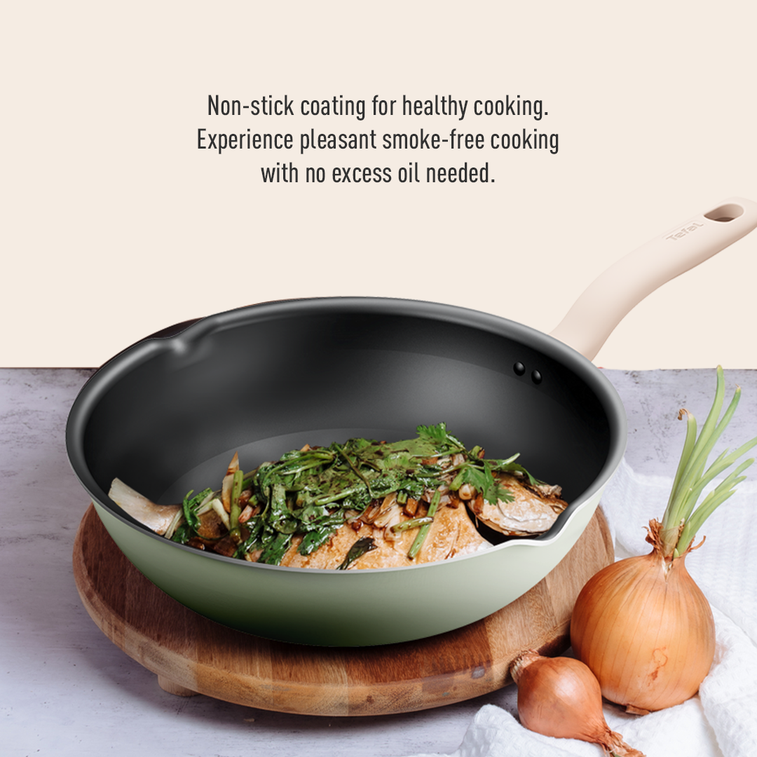 Tefal So Matcha Deep Frypan 24cm
