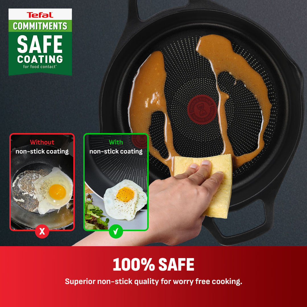Tefal Robusto Shallow Pot 28cm