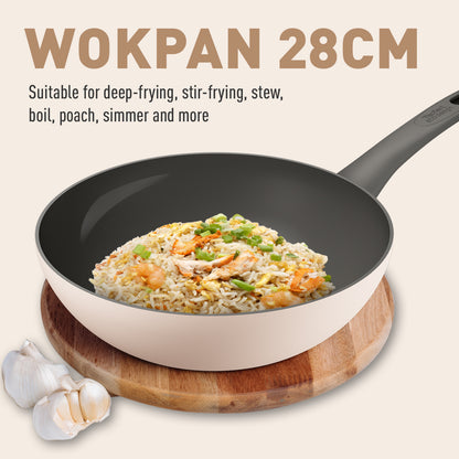 Tefal Revive Ceramic Wokpan 28cm