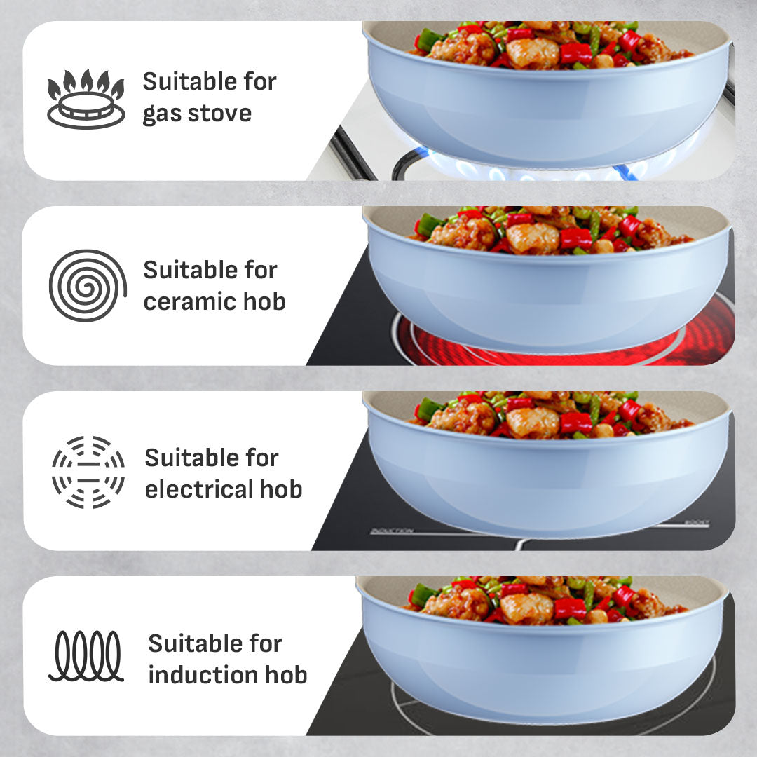Tefal Ingenio Serenity 11pcs Set (Blue / Pink)