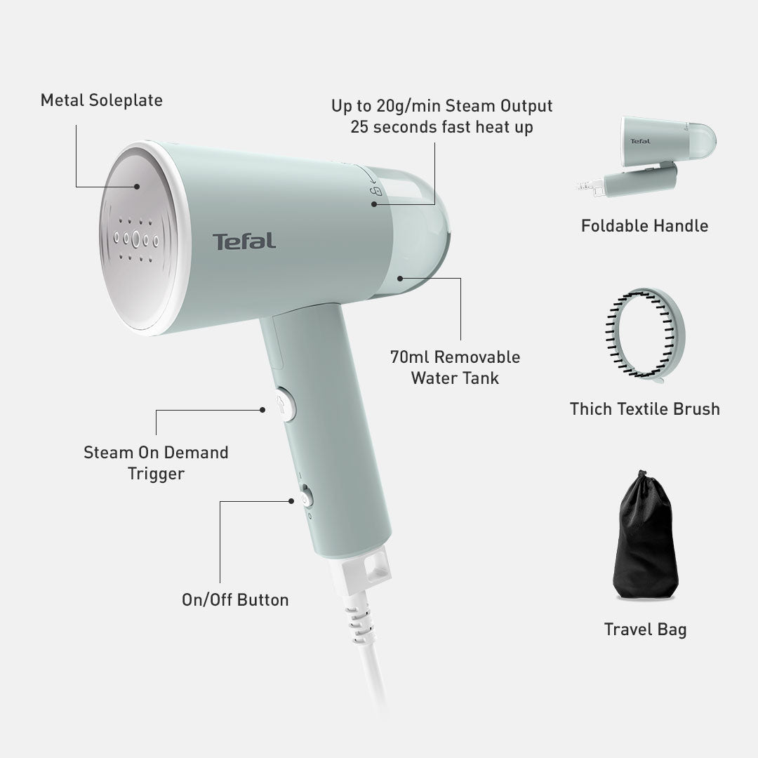 Tefal Origin Travel Handheld Steamer DT1034