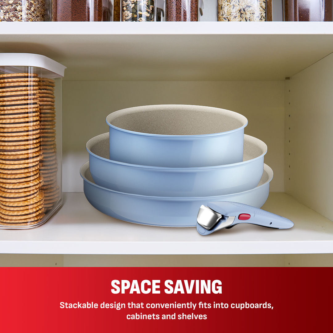 Tefal Ingenio Serenity 4pcs Set (Calm Blue)
