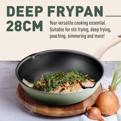 Tefal So Matcha Deep Frypan 28 cm
