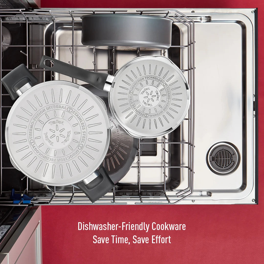 Tefal Cook & Clip 6-Piece Set (SCP16/w lid + STW20/w lid + STW24/w lid)