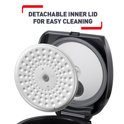 Tefal Easy Rice Fuzzy Plus Logic Rice Cooker 1.8L RK736B (10 cups)