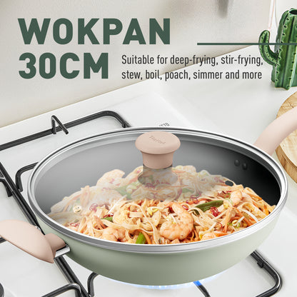 Tefal So Matcha Wokpan 30 cm