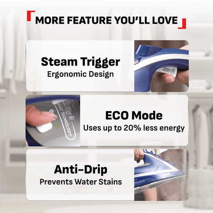 Tefal Steam Iron Smart Protect Plus FV6872