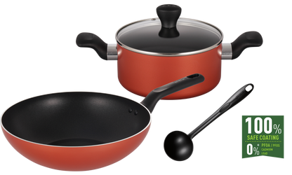 Tefal Fresh Start 4-Piece Set (STW20 + WP28 + Ladle)