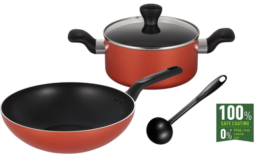Tefal Fresh Start 4-Piece Set (STW20 + WP28 + Ladle)