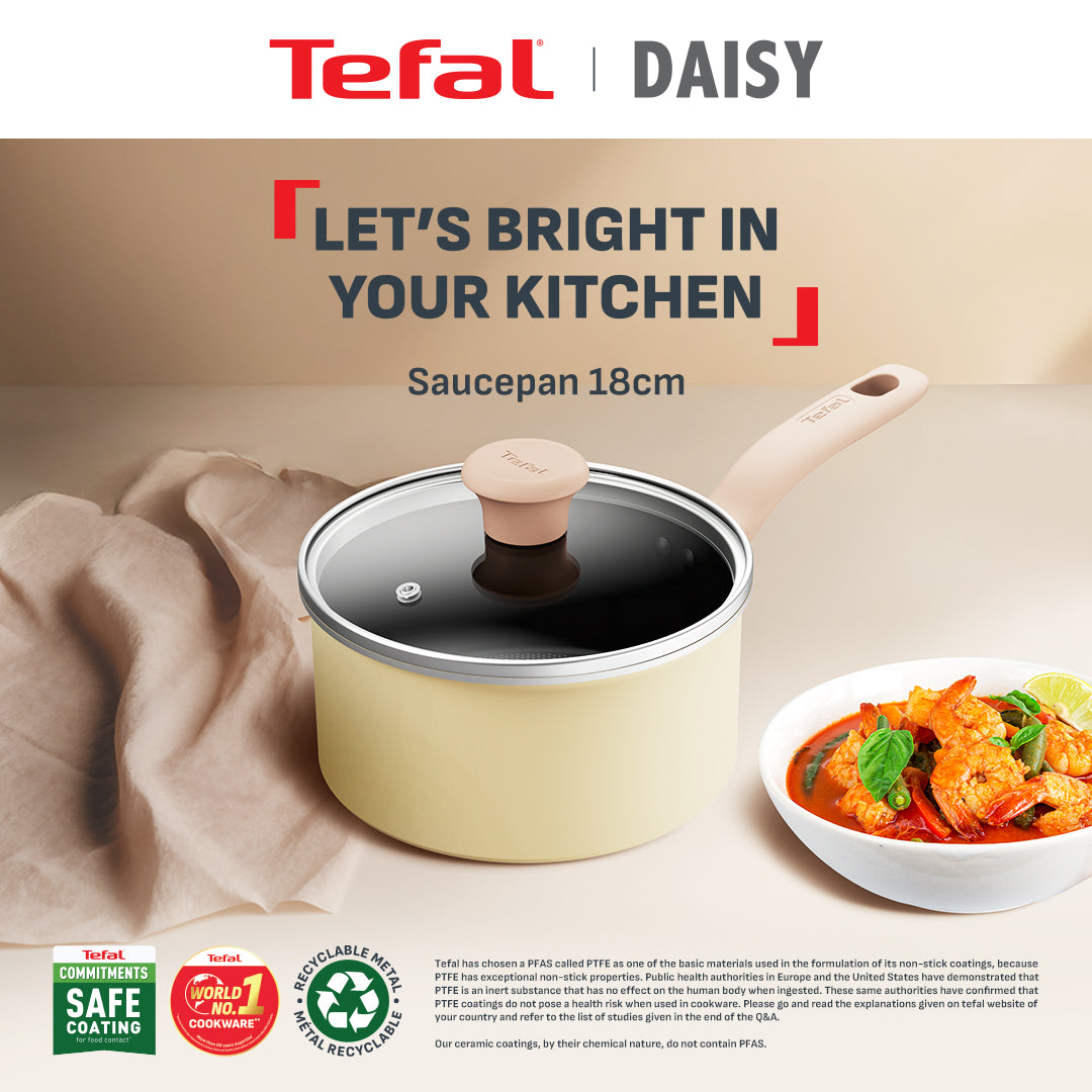 Tefal Cookware Daisy Saucepan 18cm – Tefal Malaysia
