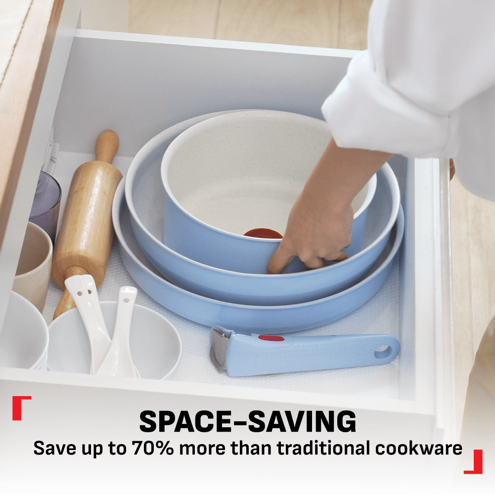 Tefal Ingenio Serenity 4pcs Set (Calm Blue)