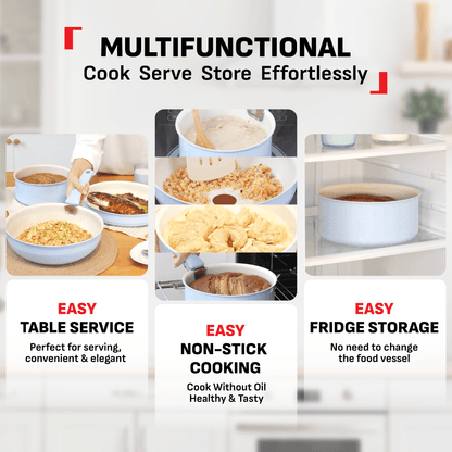 Tefal Ingenio Serenity 4pcs Set (Calm Blue)