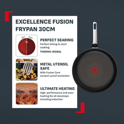 Tefal Excellence Fusion Frypan 30cm