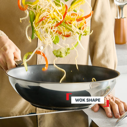 Tefal Emotion Plus Wokpan 28cm (Non-Stick Coating)